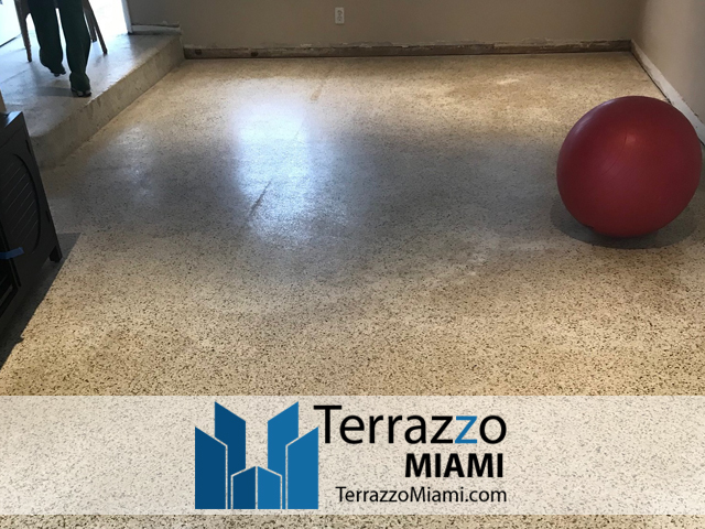 Clean Polishing Terrazzo Floors Miami