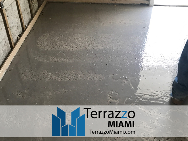 Installing Terrazzo Floors Miami