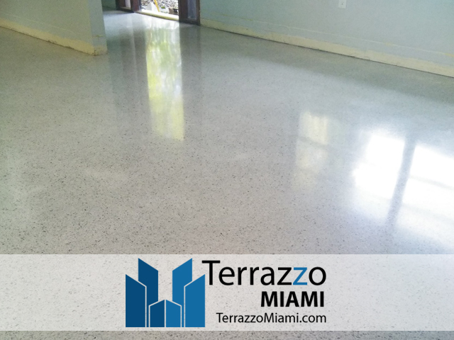 Restoring Terrazzo Floor Service Miami