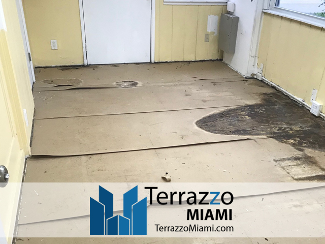 Terrazzo Floor Removal Service Miami